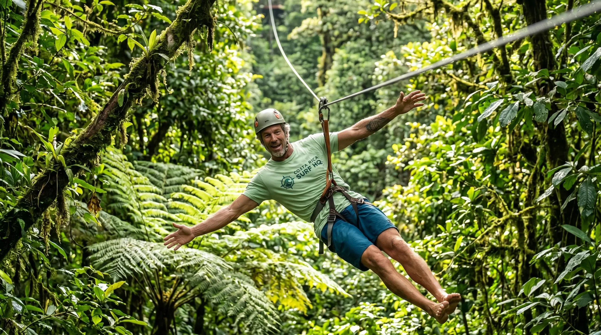 Canopy Zip-lining in Costa Rica