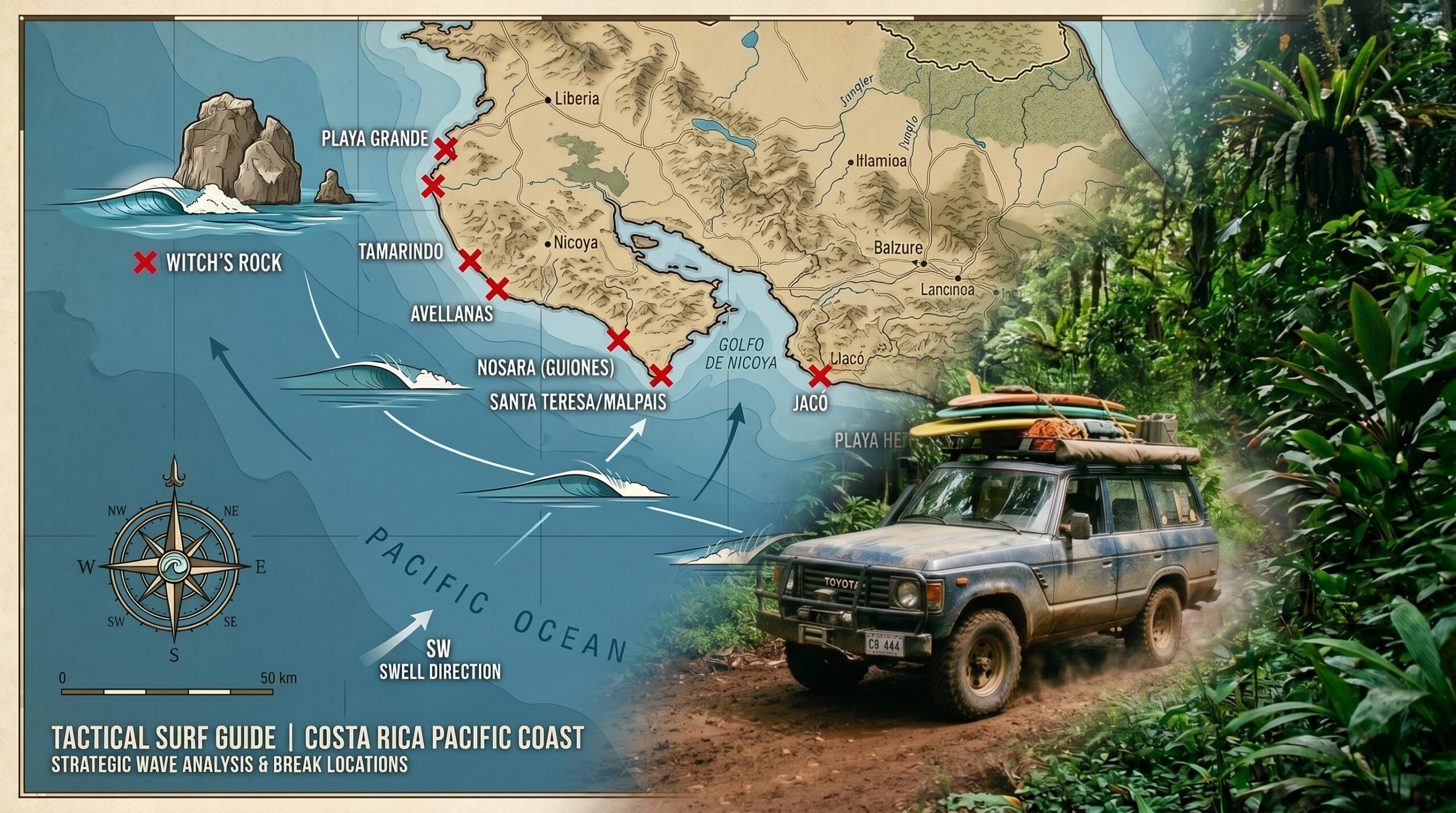Tactical Surf Map