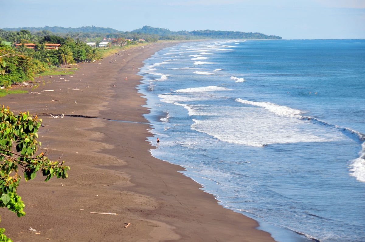 Playa Hermosa Heavy Beach Break Surfing, Costa Rica
