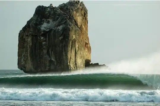 Surfing Witch's Rock Costa Rica