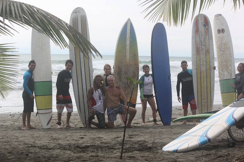 Bob Marley Jaco Surf School session